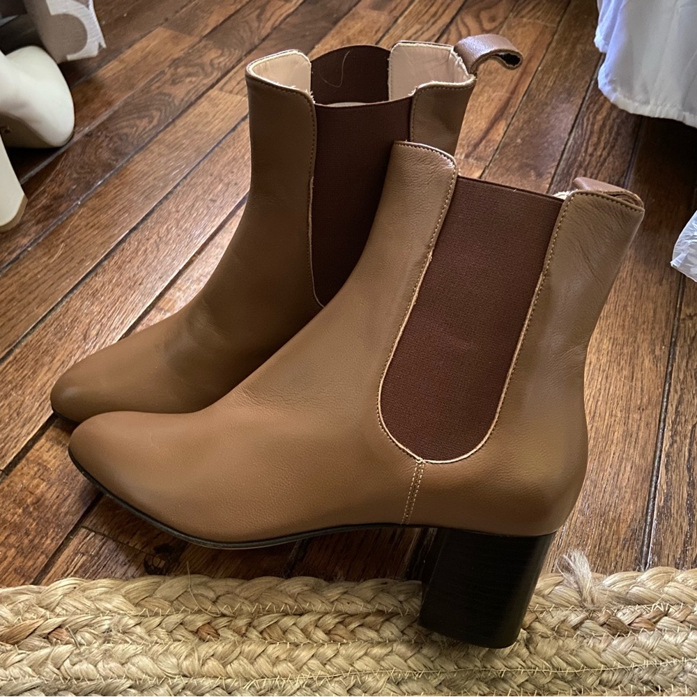 Kahmune London Vero Cuoio Brown Booties